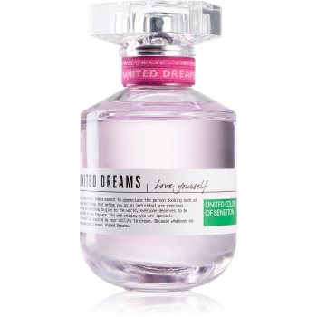Benetton United Dreams for her Love Yourself Eau de Toilette pentru femei - imagine 2